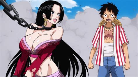 LUFFY SALVA BOA HANCOCK 6 Momentos Que Luffy Salvou Seus Amigos Em One