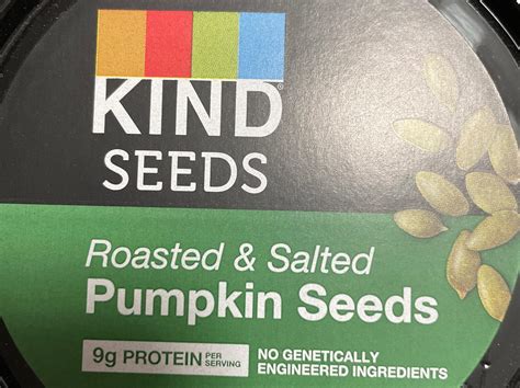 Roasted & Salted Pumpkin Seeds Nutrition Facts - Eat This Much