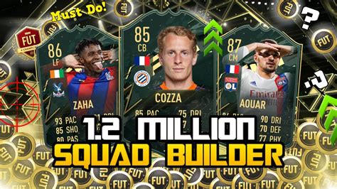 BEST 1 2 MILLION COIN SQUAD BUILDER ON FIFA 22 INSANE TEAM WITH WINTER