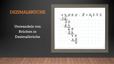 Dezimalbr Che Umwandeln Von Br Chen In Dezimalbr Che Mathe Einfach