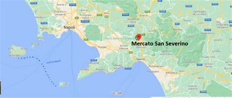 Dove Si Trova Mercato San Severino Italia Mappa Mercato San Severino