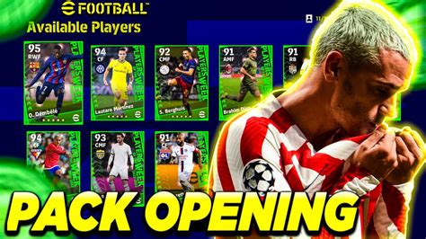 Pack Opening Em Busca Do Griezmann 96 Efootball 2023 Mobile Youtube