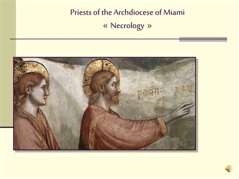 Ppt Priests Of The Archdiocese Of Miami Necrology Powerpoint