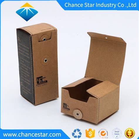 Custom Eco Printed Recycled Brown Kraft Paper Packaging Boxes China