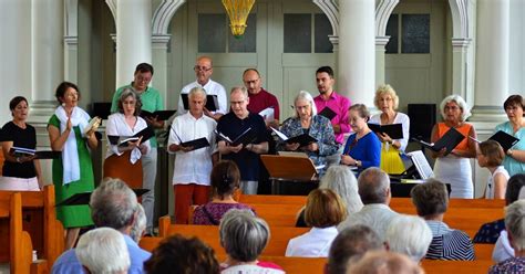 Hückeswagen Bei summertime wurde Pauluskirche ein Chor