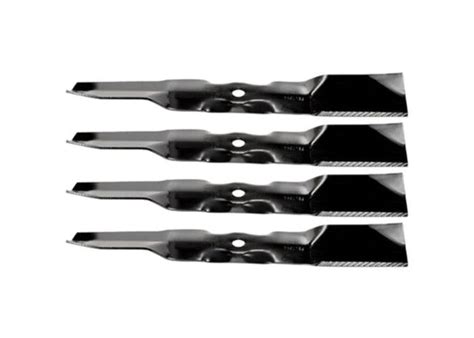 John Deere Z345M Z345R ZTrak 42" Zero-Turn Lawn Mower Blades Set of 4 ...