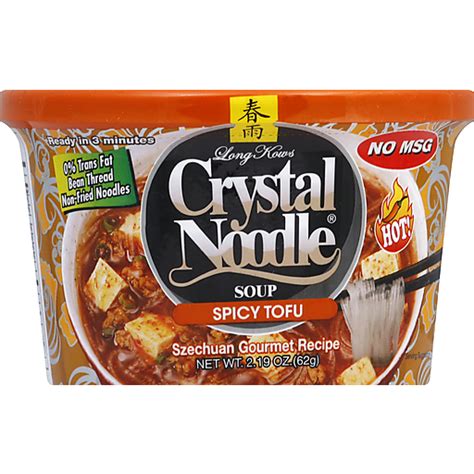 Crystal Noodle Soup Spicy Tofu 219 Oz Shop Ingles Markets