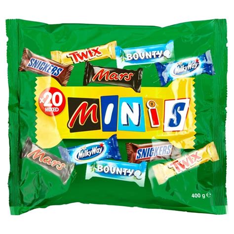 Mars Best Of Minis Chocolate Box 20 Mix Bars