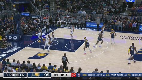 Last Second Field Goal Nuggets Pacers Nba Official