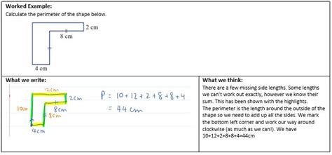 Perimeter of Complex Shapes – mathsquad