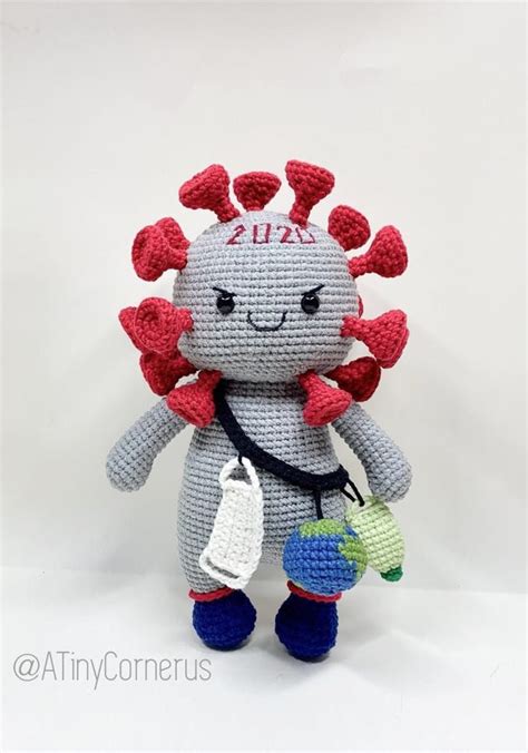 Crochet Pattern Virus Toy Amigurumi Doll Amigurumi Doll Etsy