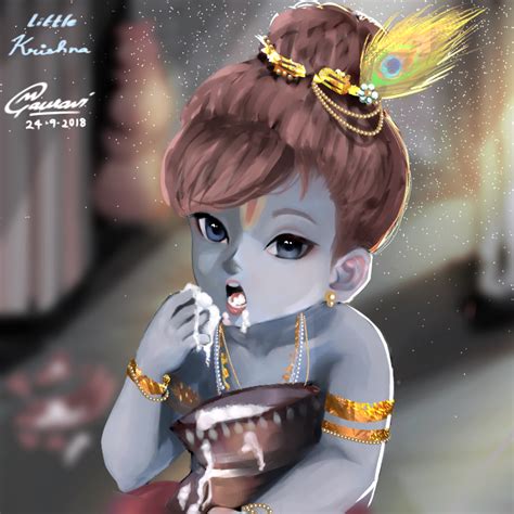 Aggregate More Than Lord Krishna Anime Images Latest In Cdgdbentre