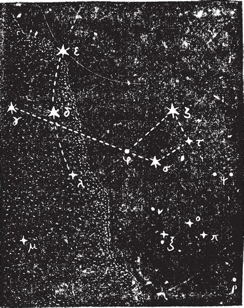 Sagittarius constellation, vintage engraving. 35034849 Vector Art at ...