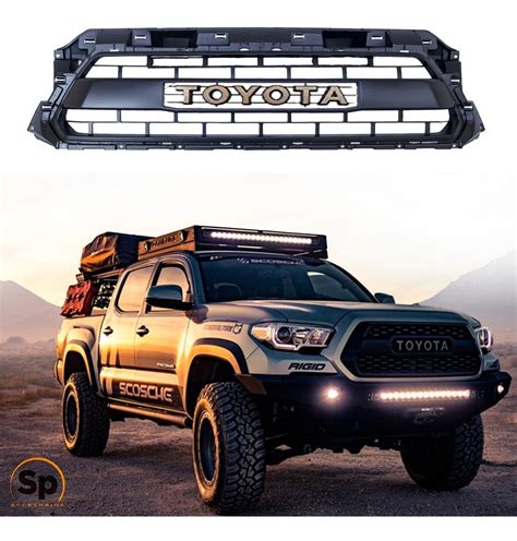 Parrilla Frontal Toyota Tacoma Pro Led Oem Calidad Sp Sp Accesorios