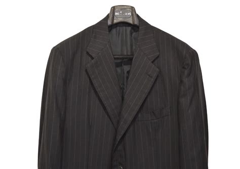 Great Men S Kiton Napoli Suit Us Uk It Wool Micron Black