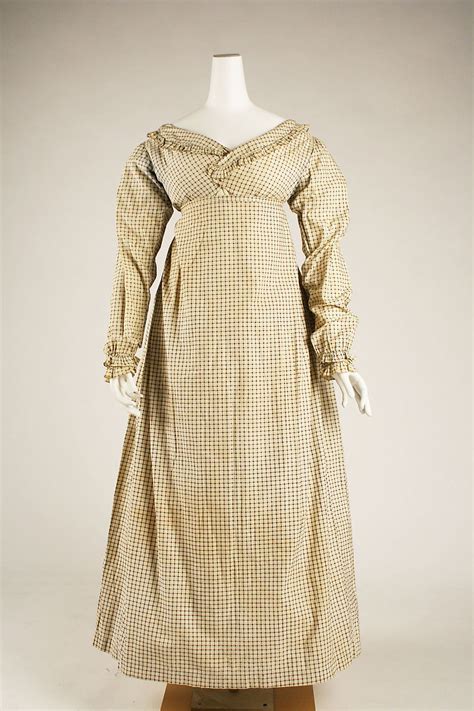 Morning Dress Ca 1820 British The Met Morning Dress Dress