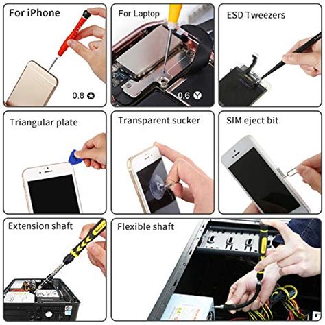 Kaisi 38 Piece Magnetic Screwdriver Set Precision Toolkit Electronics