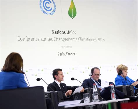 Conferencia De Las Partes Cop21 Sobre Cambio Climático París Francia Presidencia De La