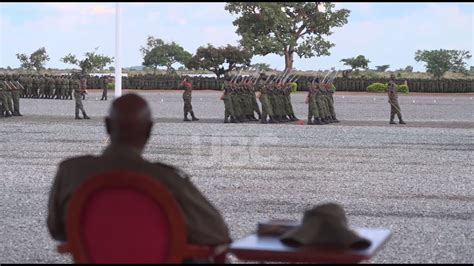 President Museveni Passes Out Armour Platoon Commanders At Armoured