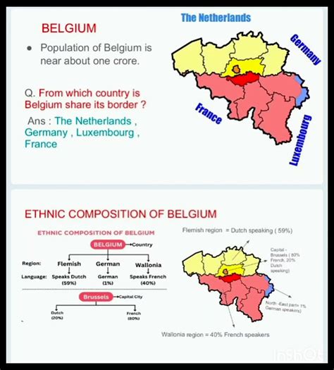 Ethnic Composition Of Belgium Youtube