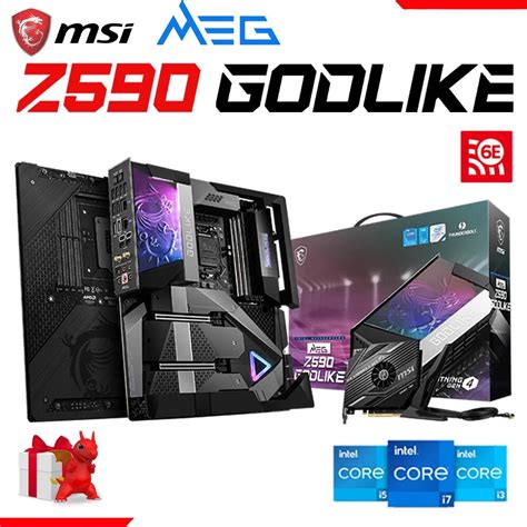 Intel Z Motherboard Msi Meg Z Godlike Ddr Gb Usb Pci E M