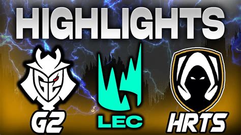 G2 ESPORTS VS HERETICS HIGHLIGHTS LEC 2024 SPRING SEASON JORNADA 4