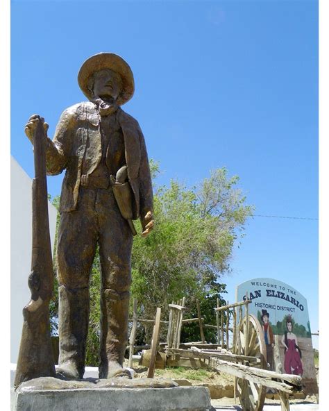 The Historic San Elizario District Sculpture Series Is An Ongoing