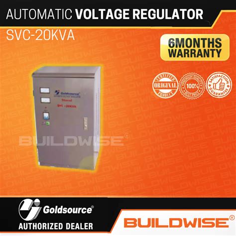 GOLDSOURCE SVC 20KVA AVR POWER SUPPLY Buildwise