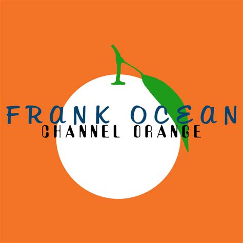 Frank Ocean- Channel Orange Cover Art by santi961 on DeviantArt