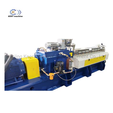 Plastic Pvc Pet Pa Color Masterbatch Pelletizing Twin Screw Extruder