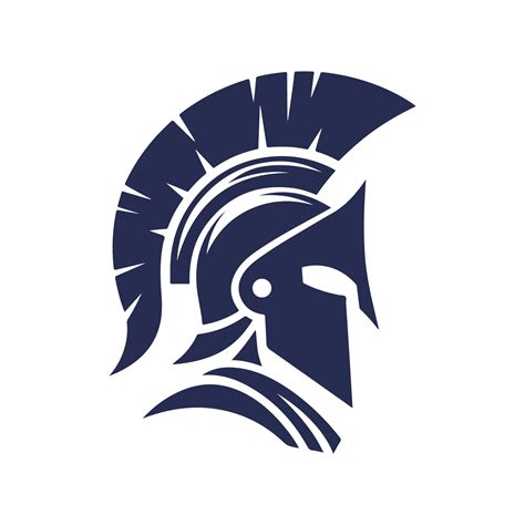 spartan helmet logo design 47401188 Vector Art at Vecteezy