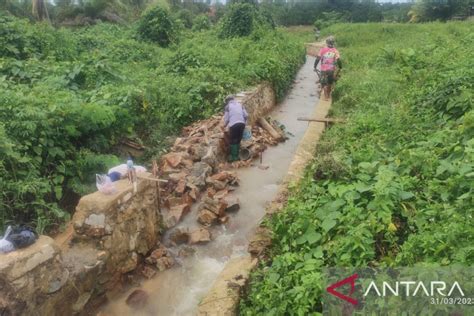 Bangka Selatan Jamin Pekerjaan Drainase Rusak Sudah Sesuai Spesifikasi