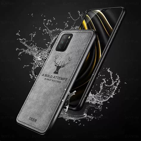 Jual Case Xiaomi Poco M3 Redmi 9t Softcase Deer Bermotif Jens Hitam