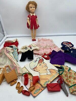 Vintage Penny Brite Doll W Clothes Booklet Deluxe Reading Corp E