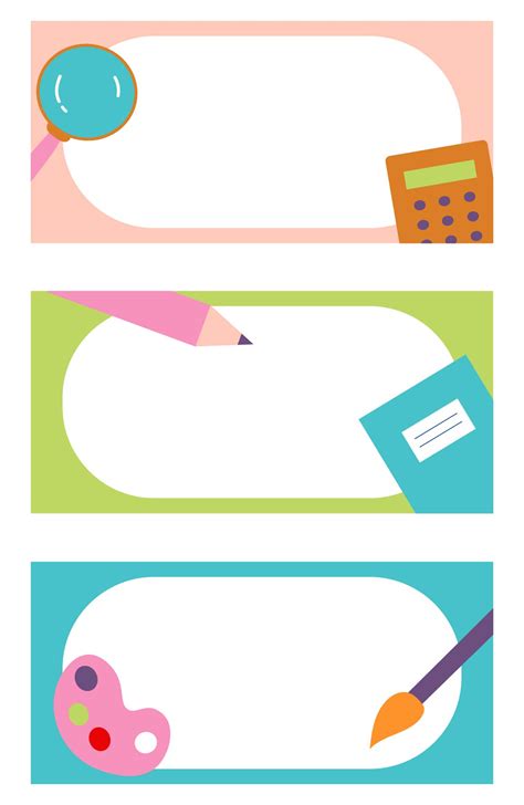 printable tags template