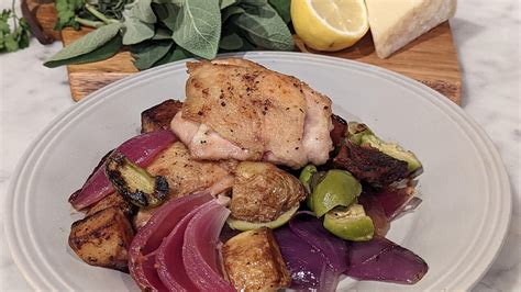 Skillet Chicken Thighs With Cerignola Olives And Potatoes Lidia Bastianich Recipe Rachael