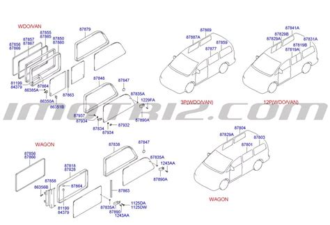 Vidrio Lateral Lh Hyundai Starex