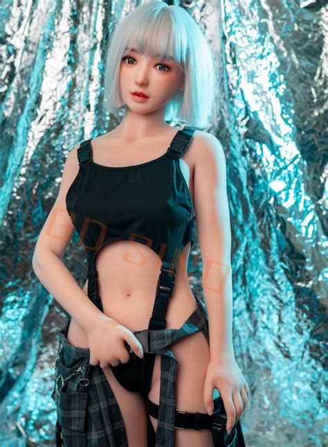 156cm 5 1ft Skinny Silicone Sex Doll GD Sino G6 Luoyoyo BR Painting