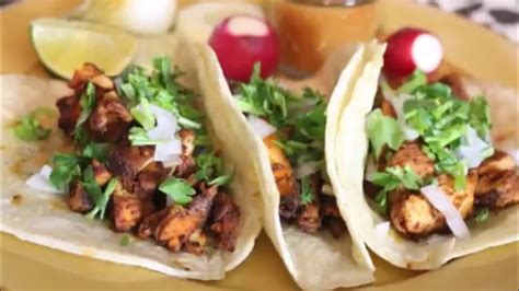 Como Hacer Tacos Al Pastor De Pollo Receta Facil Youtube