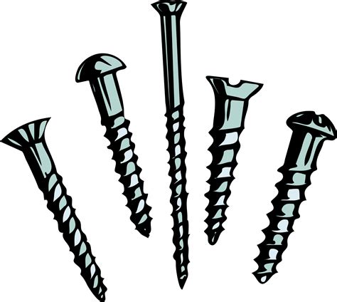 Download Screws Clipart Cartoon - Screws Clipart - Png Download ...