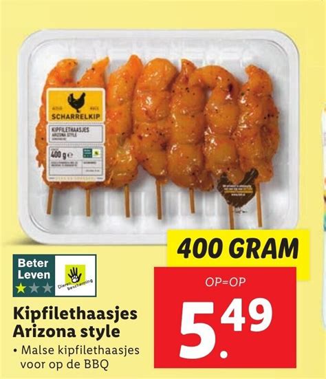 Kipfilethaasjes Arizona Style Gram Aanbieding Bij Lidl