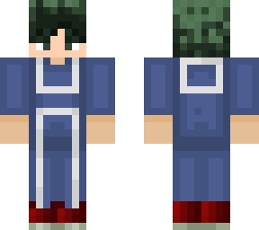 Deku - School Gym Uniform | Minecraft Skin