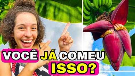 Como Fazer Umbigo De Banana Simples R Pido E F Cil Youtube