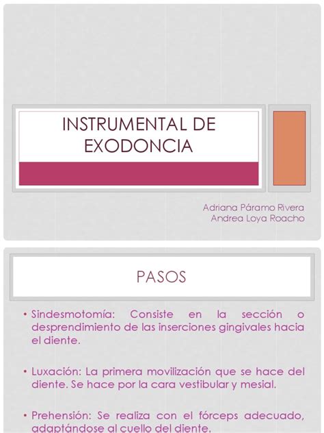 Instrumental De Exodoncia Descargar Gratis Pdf Medicina Bienestar