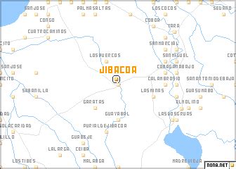 Jibacoa (Cuba) map - nona.net