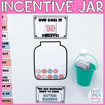 Class Reward Incentive Chart by First Grade Maestra Trisha Hyde