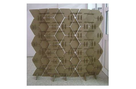 How to make your own cardboard room divider - Hometone