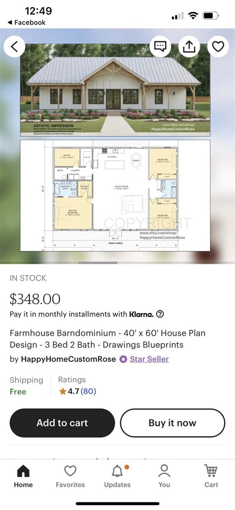 Farmhouse Barndominium House Plans