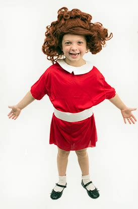 KIDS: Homemade little orphan Annie costume - Really Awesome Costumes