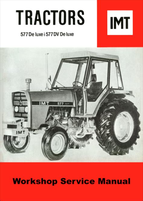 Imttractorparts Service Manual Imt 577 Tractors